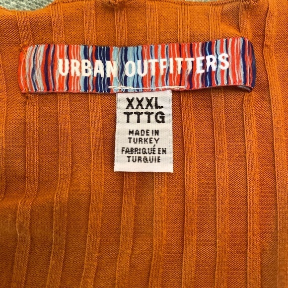 Urban Outfitters Leila ribbed tie-front long sleeve top size 3X - Picture 10 of 14